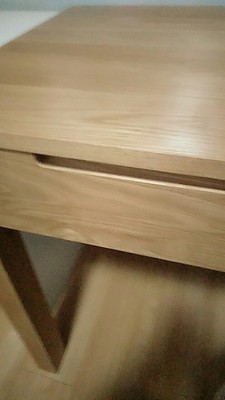 说说一起来谈谈源氏木语白橡木书桌怎么样，用的是不是真白橡木？