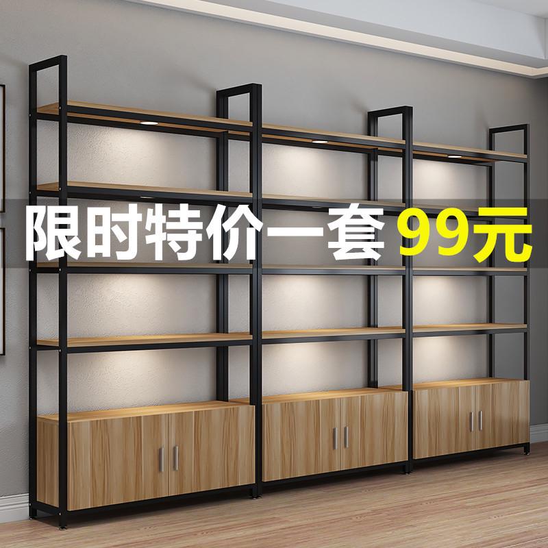 货架展示架多层置物架落地组合书架收纳架储物架文件柜产品陈列柜
