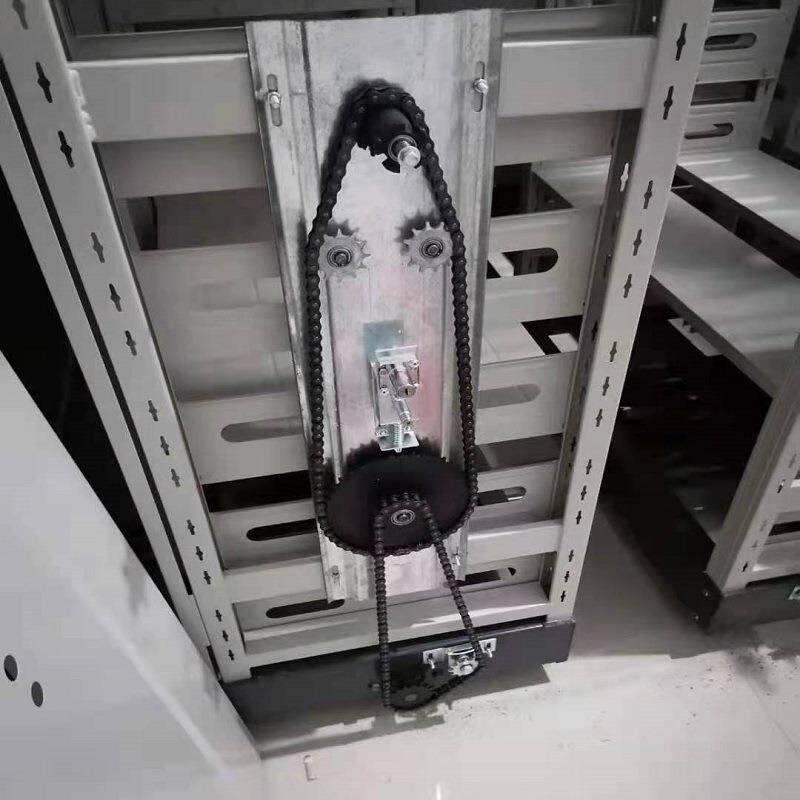 供应重型48牙传动装置移动货架制动装置移动柜配件手摇减速板机构