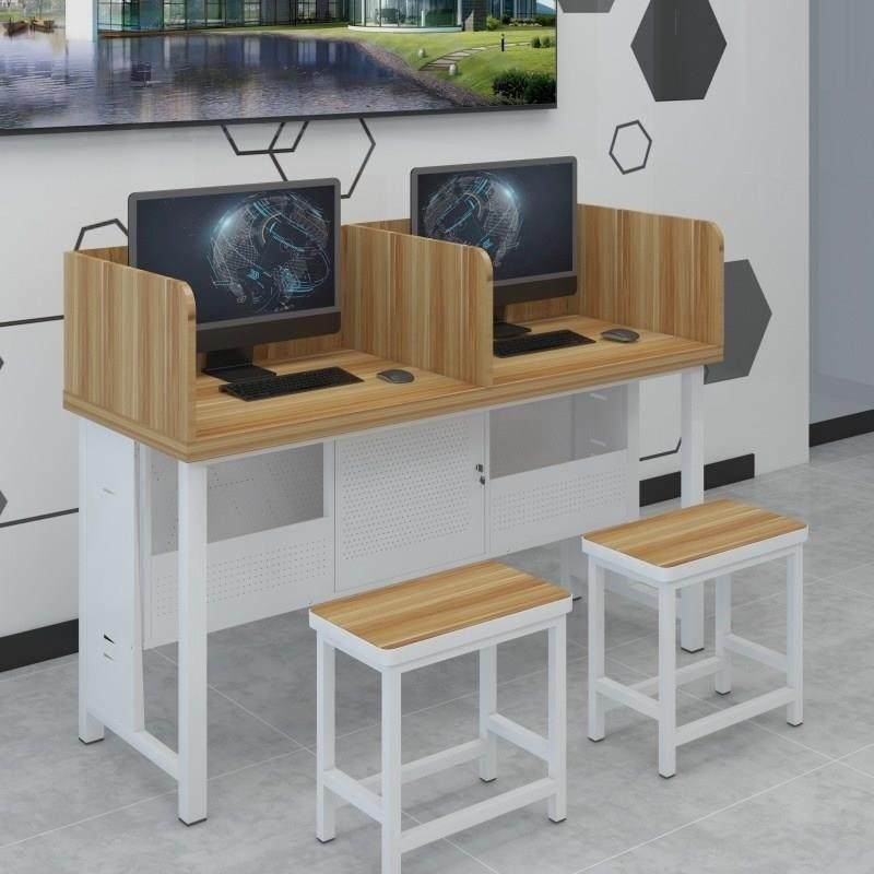 学校机房桌电脑桌多媒体微机室学生培训桌双人桌椅台式教室电脑桌,商业/办公家具,课桌椅/学生桌椅,淘宝优惠券,粉丝福利购,淘宝优惠卷