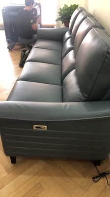 意式轻奢客厅电动功能舱真皮沙发怎么样？被坑前车之鉴感受揭秘