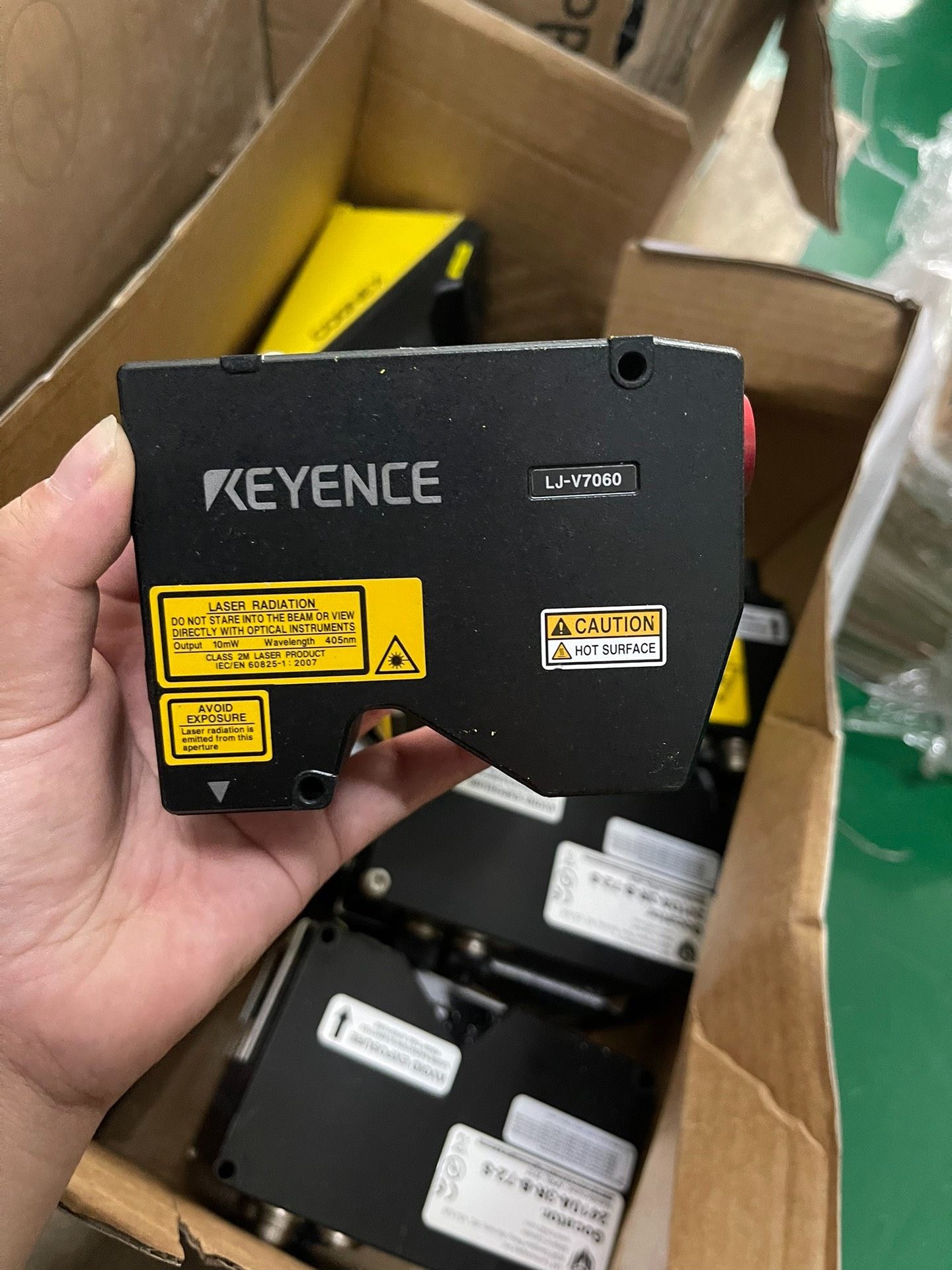 拆机KEYENCE/基恩士LJ-V7060，成色如图