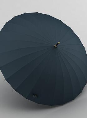 OLYCA长T2C124大骨自动柄雨伞加加厚固抗暴风雨晴雨两用双人加男