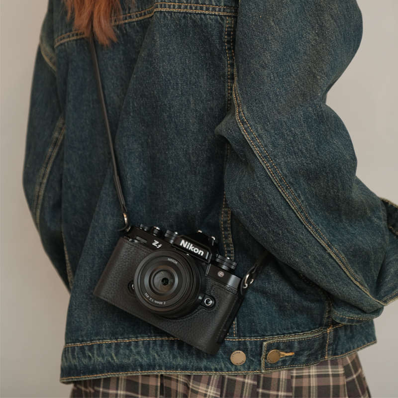 zf真皮nikon 底座zf尼康保护手柄相机配件相机皮套zf包