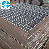 厂家供应热镀锌钢格板平台踏步楼梯钢格板重型防滑水沟盖板批发