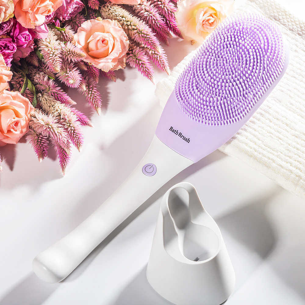 39℃ 电动洗澡刷 搓澡沐浴搓背长柄嫩肤硅胶清洁刷洗澡搓澡背,个人护理/保健/按摩器材,电动搓澡仪/洗澡仪,淘宝优惠券,粉丝福利购,淘宝优惠卷