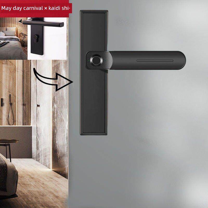 开迪斯木门指纹锁家用防盗密码锁数字锁室内门房间卧室门锁办公室