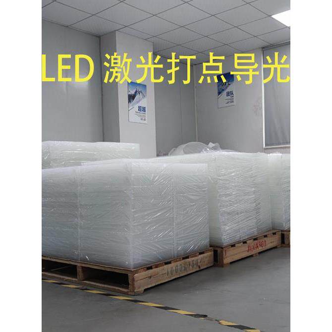 光学级亚克力激光打点导光板led发光背光板超薄灯箱导光板工厂