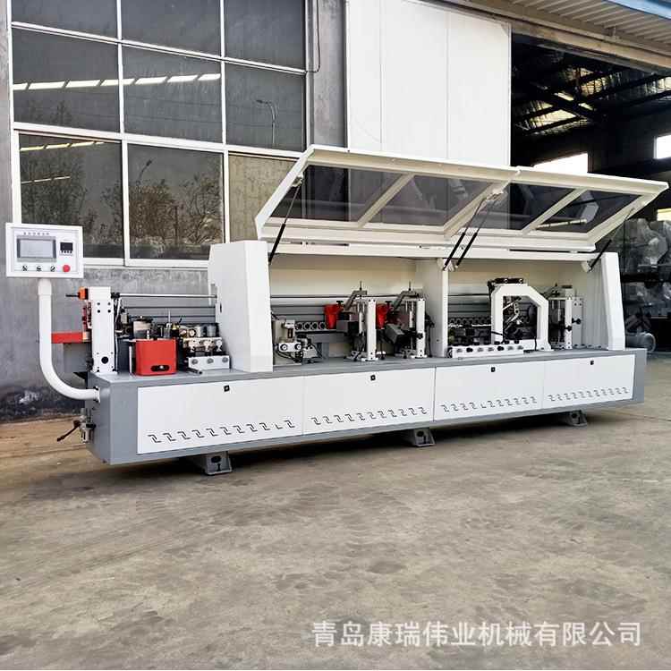 厂家全自动封边机 极东大型木工机械板式家具橱柜衣柜开槽封边机