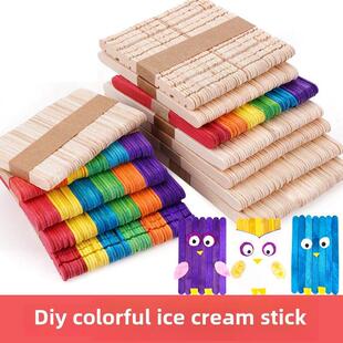 DIY手工冰淇淋棒材料冰淇淋棒棒冰棒棒木棒棒冰棒建筑模型材料