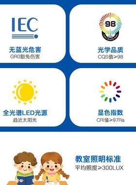 广东中山灯具普瑞全光圆谱E超薄LD吸顶灯简约灯形具护眼LVI主卧室