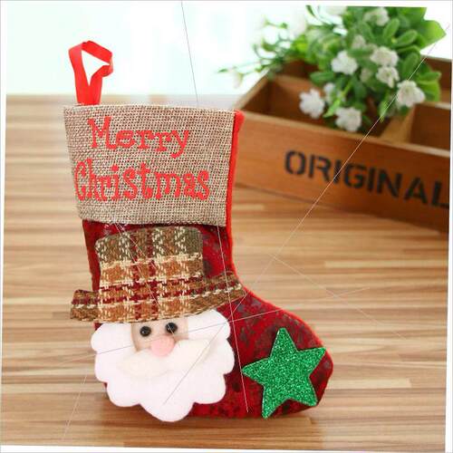 Christmas tree pendant Christmas stocking gift bag耶诞袜
