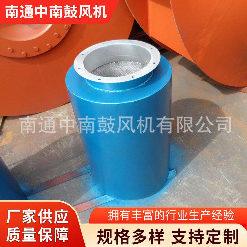 江苏厂家风机配件 阻抗一体式碳钢材质消音器 小孔压缩机消声器