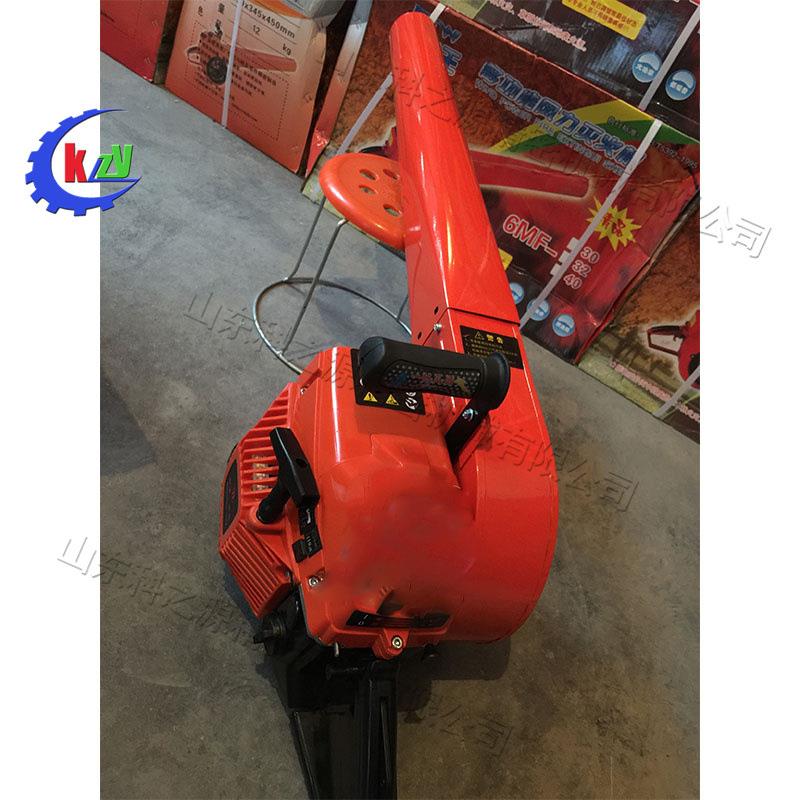 小型化道484路落清理机面叶用清洁业作设备手持汽路油式吹风机
