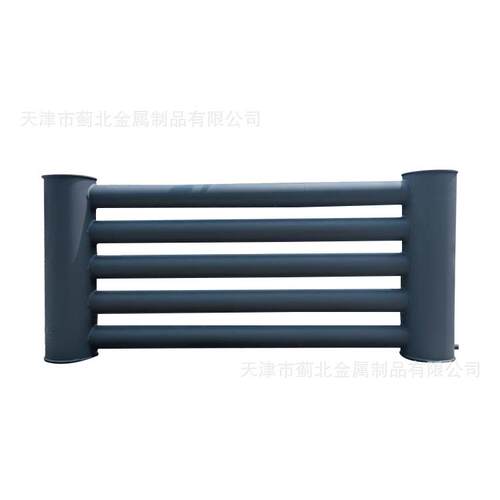 蓟北A型蒸汽钢制光排管散热器D108*3-1.5工业光排管散热器散热片