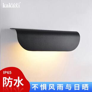 户外LED长条壁灯防水别墅庭院花园外墙围墙壁灯室内走廊楼梯客厅