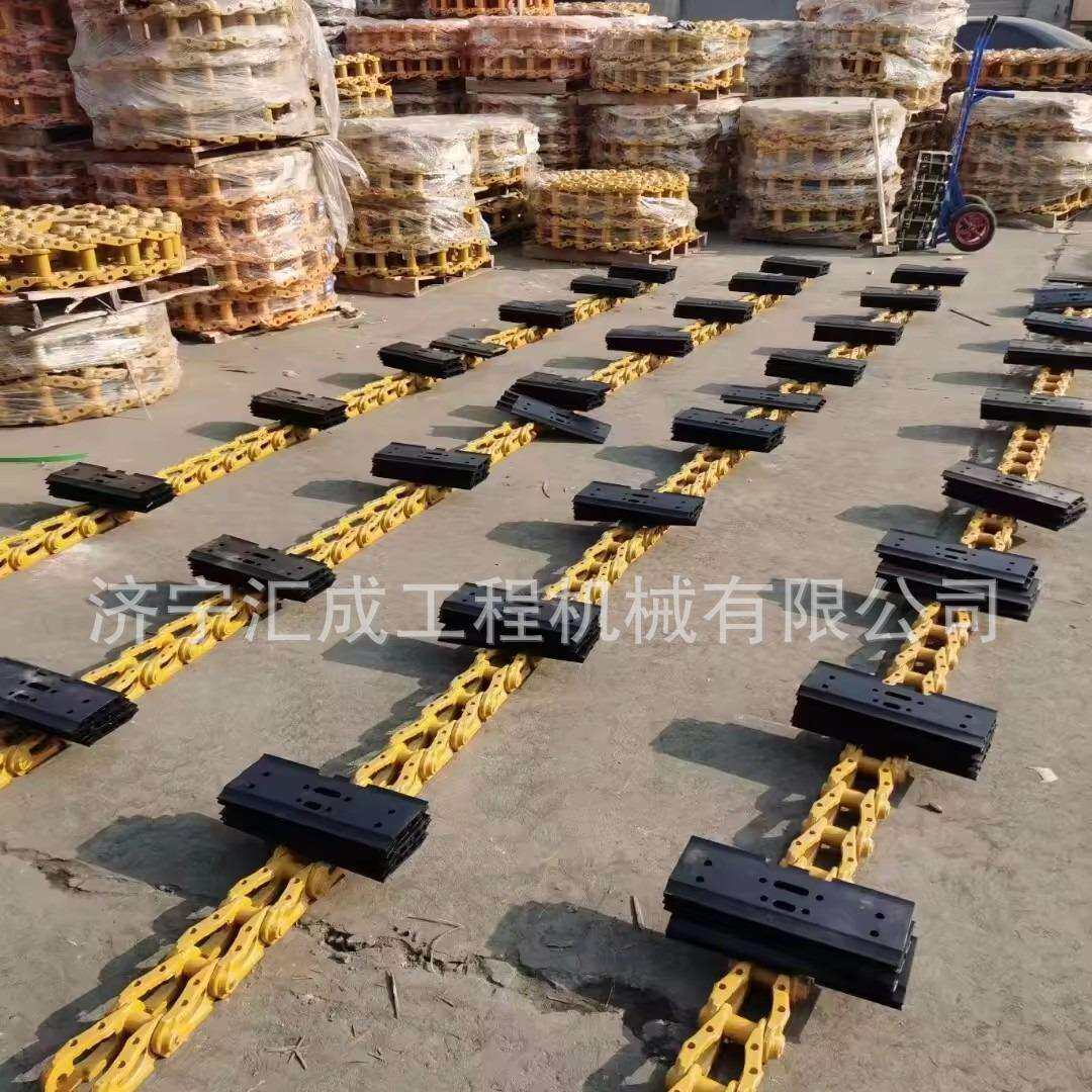山推推土机链条,张紧器 履带链轨,行走轮,托链轮,履带板厂家