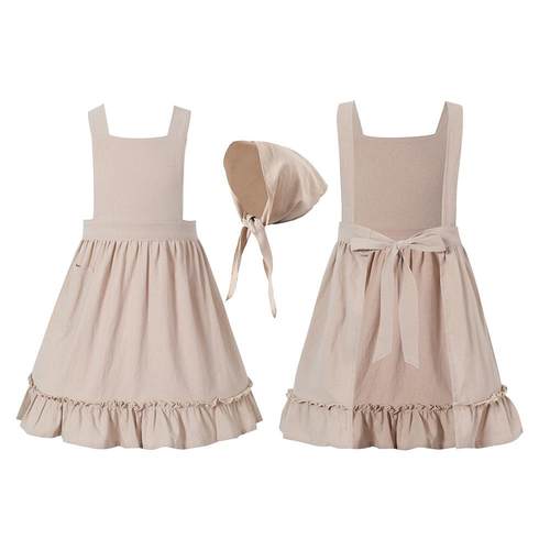 高档童小红儿帽姑妈妈表演连服 cos老奶奶衣裙 灰娘女仆裙 平民