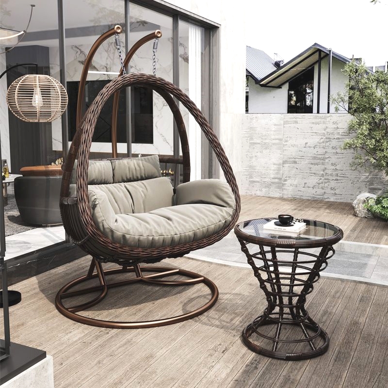 懒人沙发吊椅吊篮藤椅室内家用吊床双人秋千阳台摇椅掉鸟巢吊篮