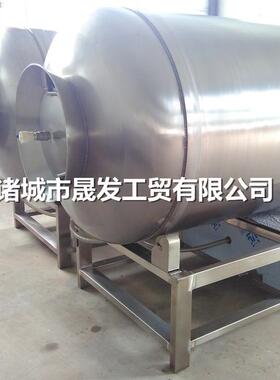 电脑变频真空腌制滚揉机肉类加工配套滚肉机真空腌肉滚揉机入味