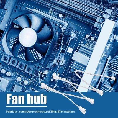 Portable Power Multi Splitter 5/6 Ways Extension Cable