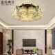 新式 轻奢中吸顶灯圆形LED卧室K书97027水晶客厅间家用餐厅全屋房
