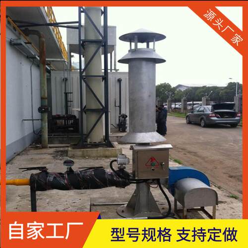 小型沼气火炬沼气燃烧设备外燃式火炬操作简单