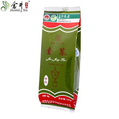 2025年新茶春茶明前绿茶茶叶金井名茶金井特级绿茶100g湖南金茶