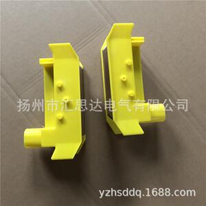 单极集电器头部500A黄色桥型罩800A滑线集电器触靴广东集电器