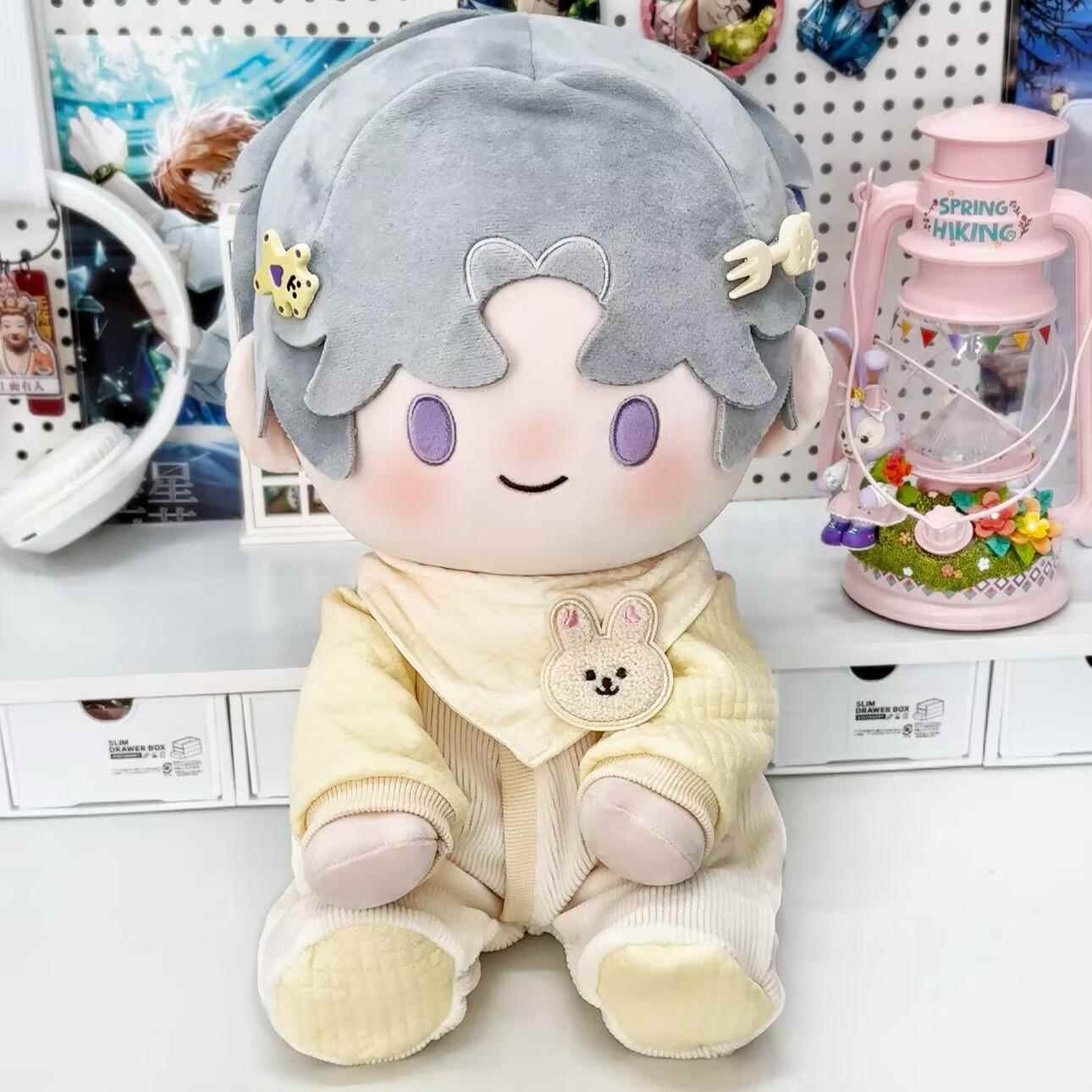 可可甜饼娃衣40cm棉花娃娃衣服一番坐姿套装玩偶小宝爬服外出服