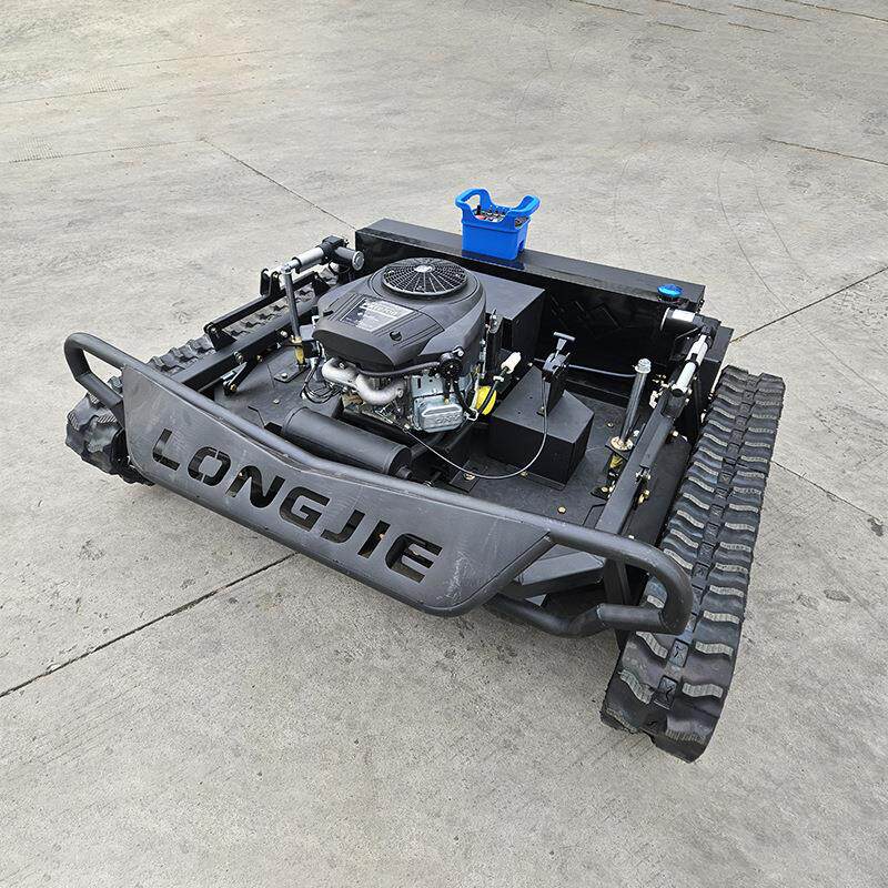 MDE810-10A遥控割草机履带式除草车果园农用碎草收割机果园适用