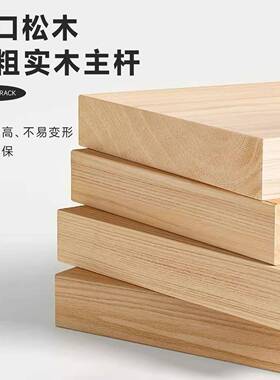 实木衣落地间客厅不占架空收纳衣帽架房间床边挂家用JJF衣衣服置