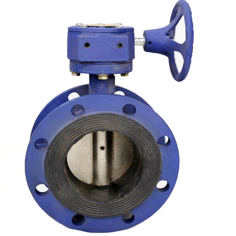 法兰伸缩对夹多层次弹性硬密封脱硫蝶阀D641X-16P60软套胶