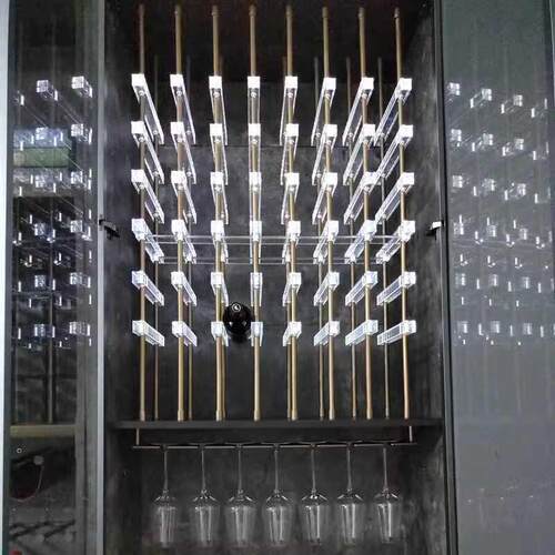 铝合金亚克力酒架千层红酒架水晶就把创意置物架现代简约酒柜装饰