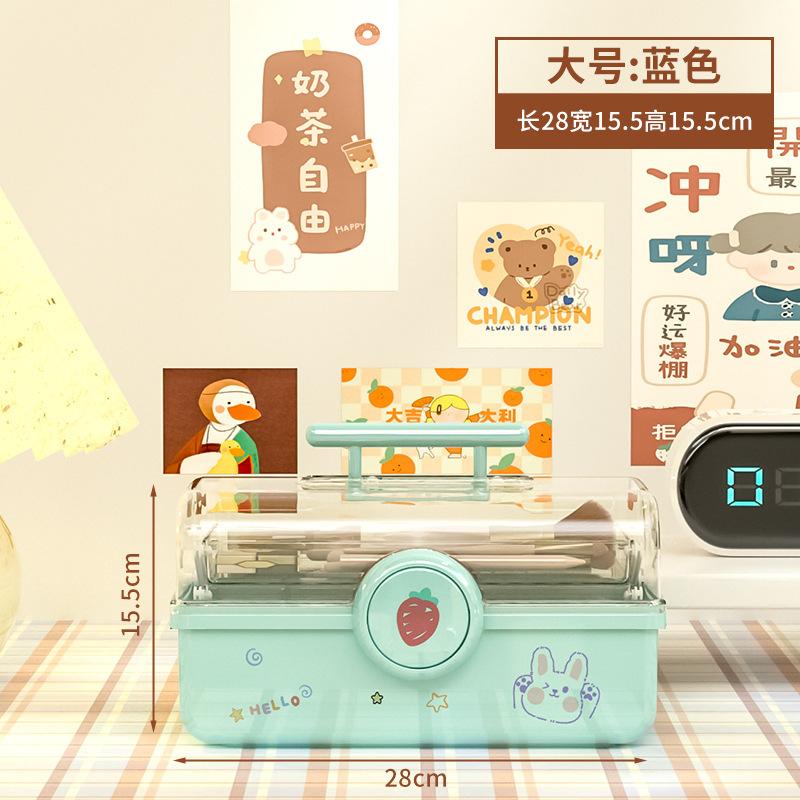 化妆品收纳盒发饰整理箱收纳箱美