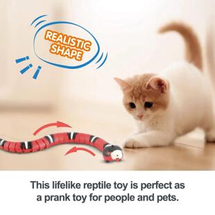 Toys Cat Sensing Snake Automatic Eletronic Interactive Smart