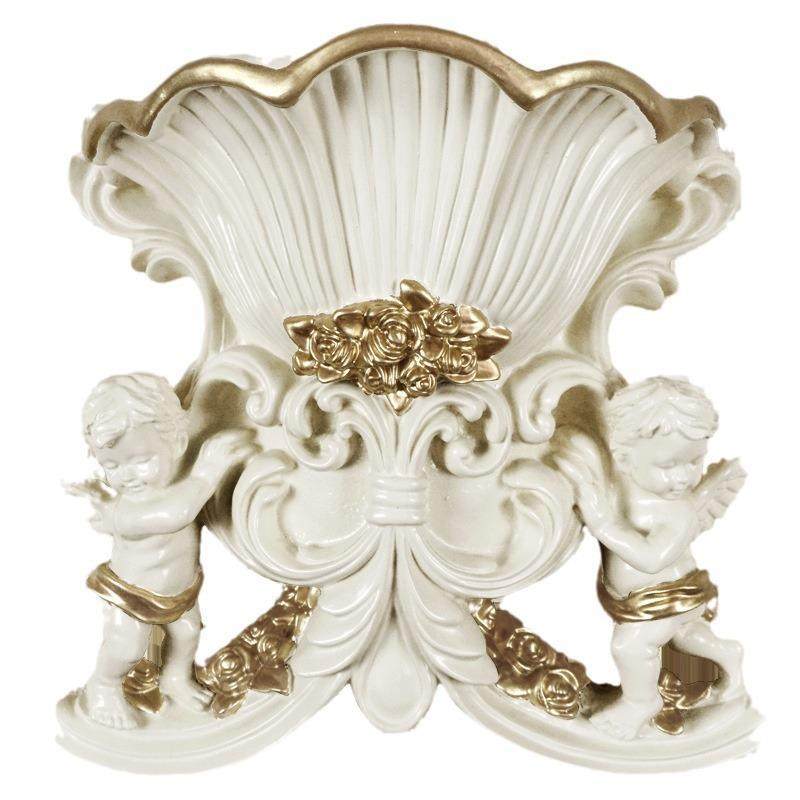 欧式壁挂工艺品装饰立体花瓶创意壁饰花盆批发厂家天使墙上,家居饰品,壁饰,淘宝优惠券,粉丝福利购,淘宝优惠卷