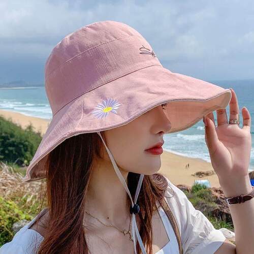 bucket hat fisherman hats men women summer seaside sunshade