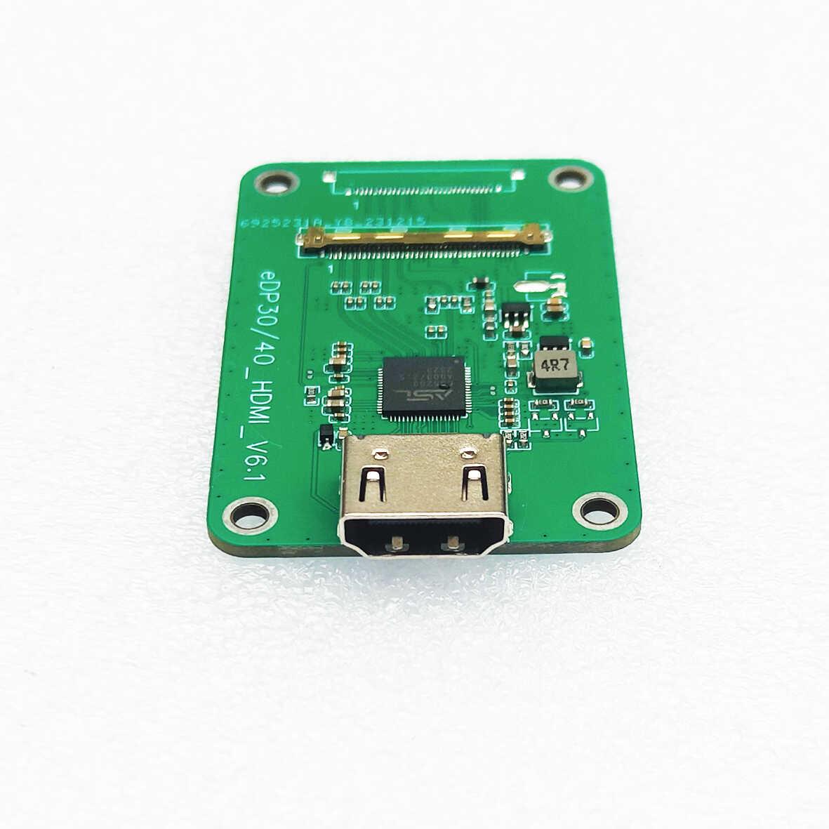 EDP转HDMI板输出edp/dp转hdmi转接板支持4K2K1080P支持多种分辨率