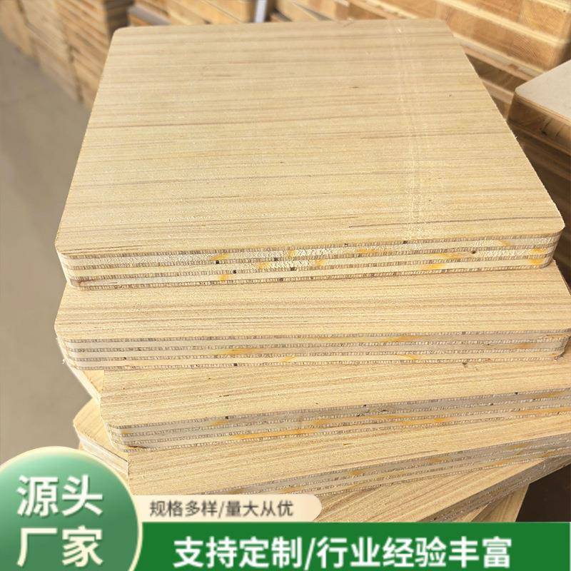 直拼板18厘科技木全能科定板可贴实木皮和三聚氰胺纸装饰室内门板