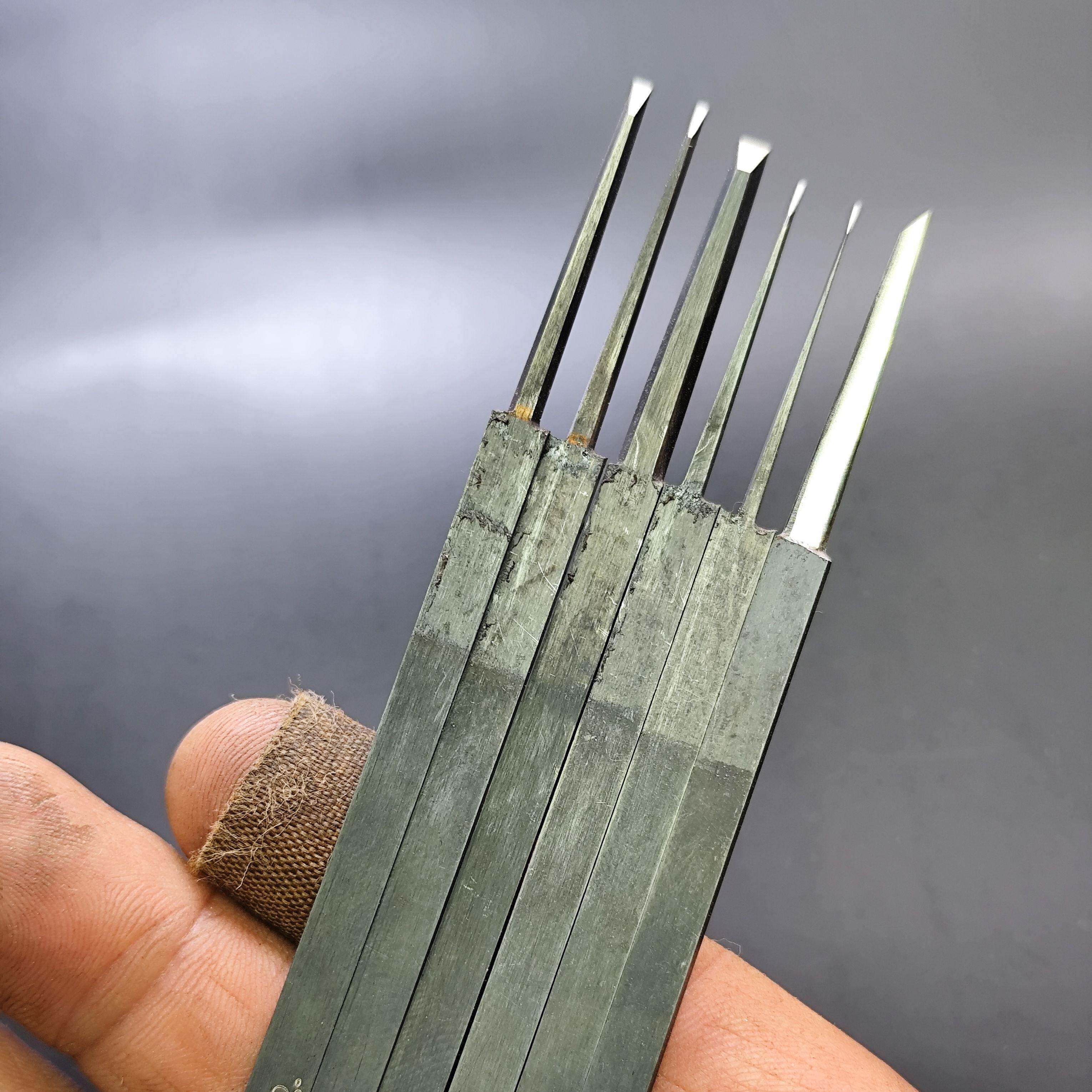 雕刻刀手工刻刀木工套装硬木头木雕核雕工具超硬m35白钢雕刻工具图片