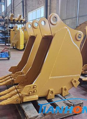 两头忙挖掘机挖斗 JCB挖掘机小型挖机挖斗工程施工带挖斗的装载机