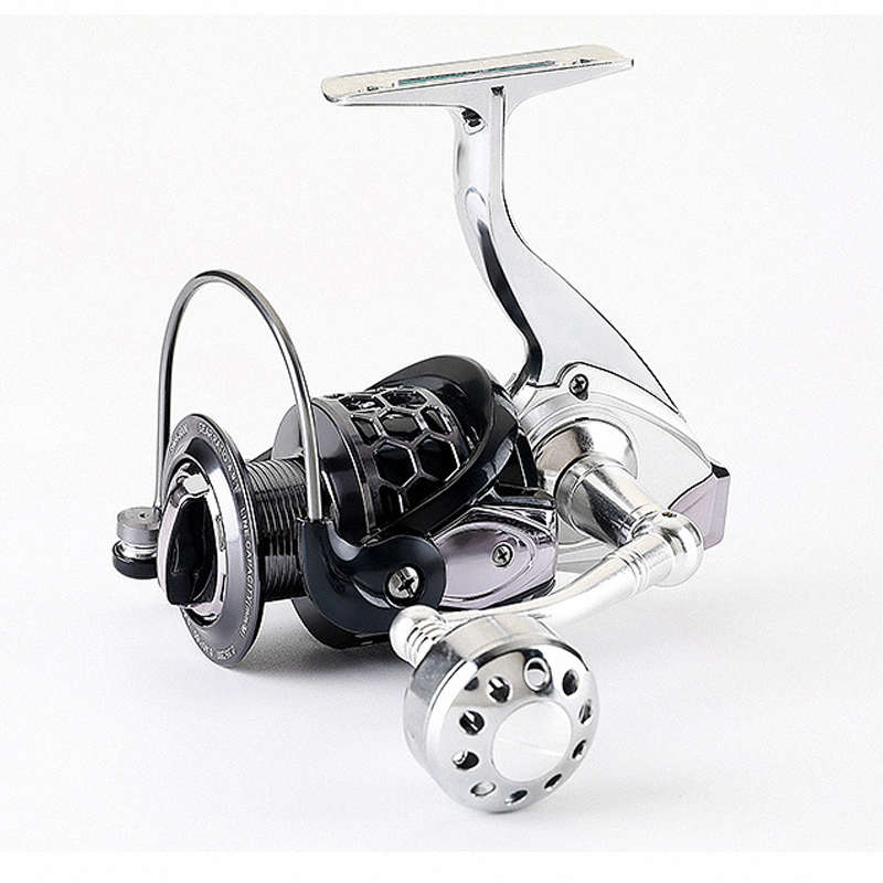 海钓纺车轮防海水远投全金属头渔轮左右互换13轴海竿抛竿鱼线轮