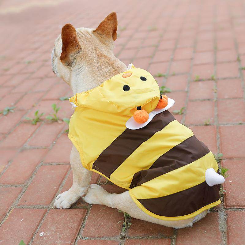 宠物雨衣柯基法斗柴犬泰迪边牧金毛大狗狗防水衣服防水设计