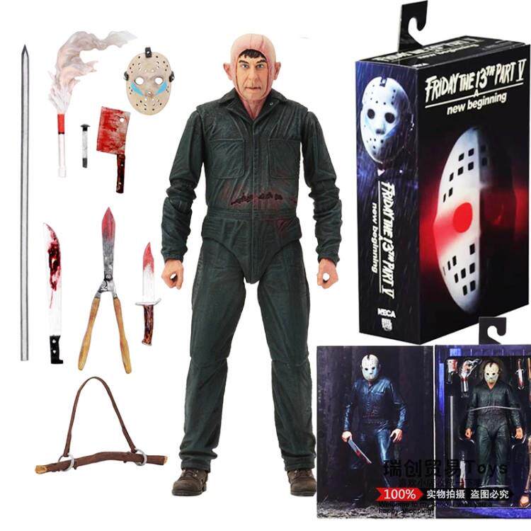 NECA 杰森 Roy Burns 罗伊 13号星期五 7寸高 豪华版可动手办人偶