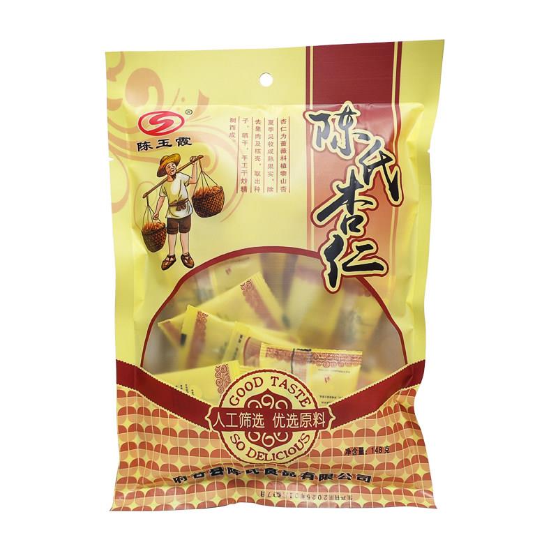 陕北特产府谷干炒苦杏仁坚果零食单独小包脱皮咸香味陈氏干炒杏瓣