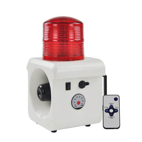 杭亚YS-800B便携充电式报警器工业厂房户外声光报警器喇叭24V220V