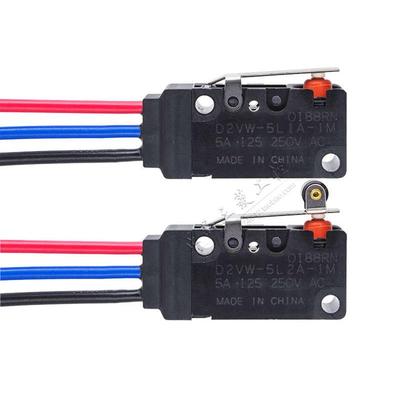 欧姆龙OMRON防水微动开关D2VW-5L1-5L2-5L1A-5L2A-5-1M-01-2MS