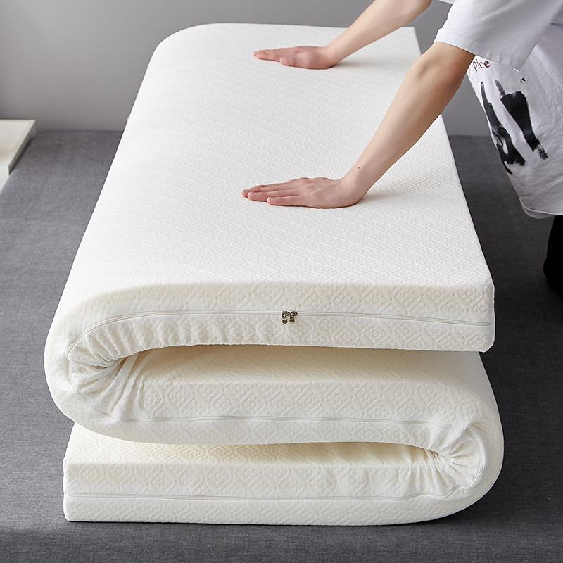 亚朵同款可拆洗乳胶床垫家用天然乳胶榻榻米软垫抗菌褥子学生护垫