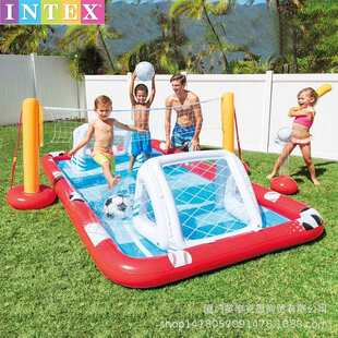 公园57147intex游泳池浴池 水池现货娱乐 家用运动场儿童长方形